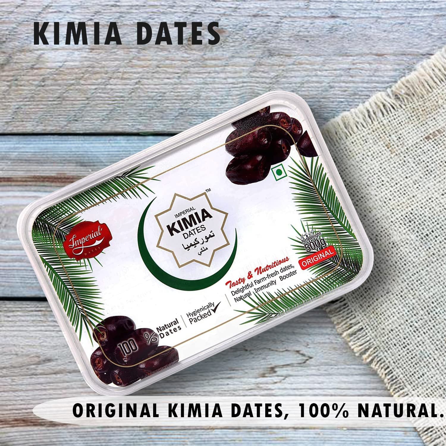 Imperial Kimia Dates (Premium), Kimia Dates (khajoor/Khajur), Juicy kimia & Delicious kimia Soft Dates, Kimia Dates 500g