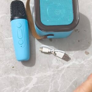 Title:
Mini Bluetooth Speaker with Wireless Microphone | Portable Karaoke Speaker