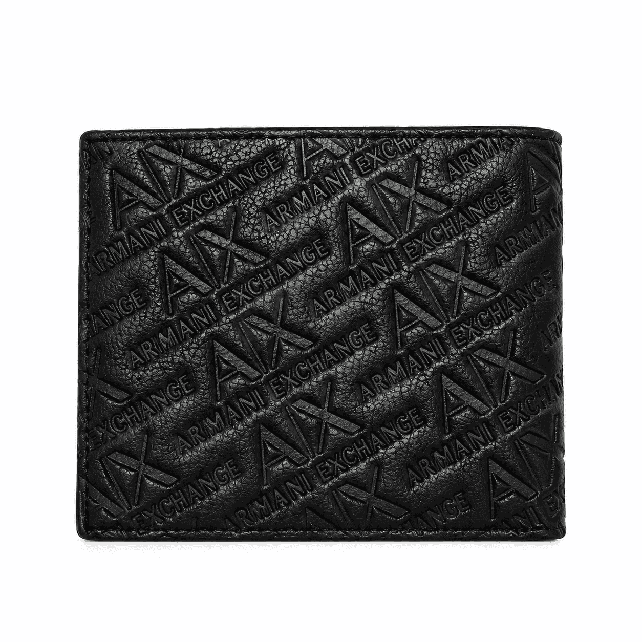 Armani Exchange Men’s Black RFID Bi-Fold Wallet
