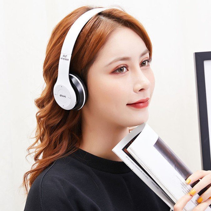 P47 Wireless Bluetooth Headphones – 5.0+ED
