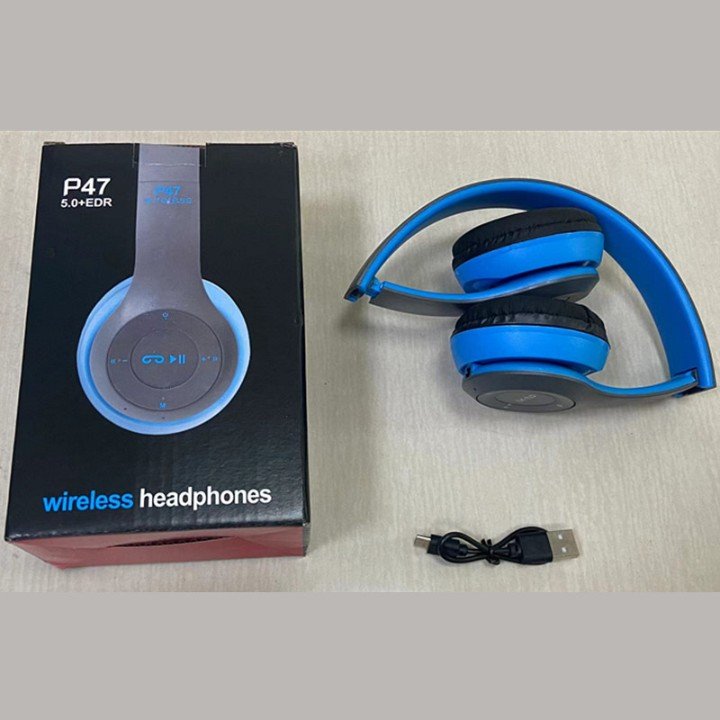P47 Wireless Bluetooth Headphones – 5.0+ED