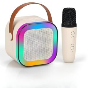 Karaoke Bluetooth Speaker with Wireless Mic