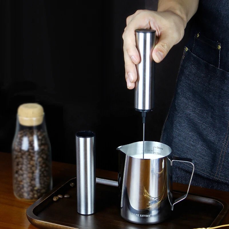 2-in-1 Electric Milk Frother & Beater