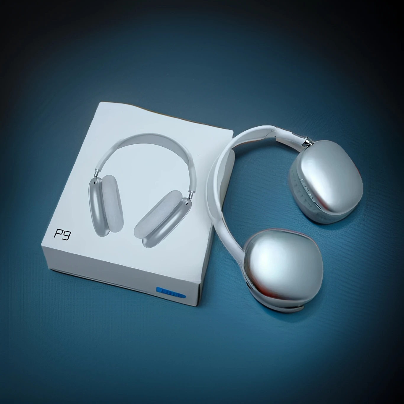 P9 Wireless Bluetooth Headphones – Stylish Over-Ear Headset with Mic