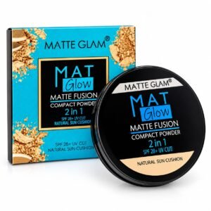 Matte Glam MAT Glow Matte Fusion Compact Powder 2 in 1 SPF 28+ UV Cut